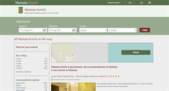 Desktop Screenshot of mamaiahotels.net