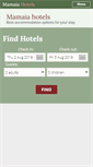 Mobile Screenshot of mamaiahotels.net